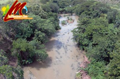 Rio Mao En El Balneario De Bulla MonciÃ³n , Luego Del Desbordamiento De La Presa De MonciÃ³n 14-9-2017 
