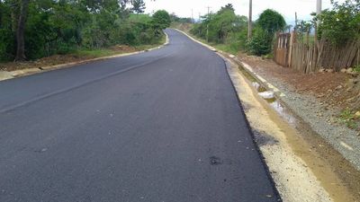 Carretera Que Une La Comunidad Del Rubio (Sajoma) Con El Municipio De MonciÃ³n 
