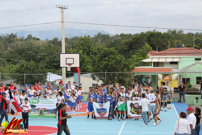 Inauguracion 8va Copa Baloncesto Moncionero 11-8-2016
