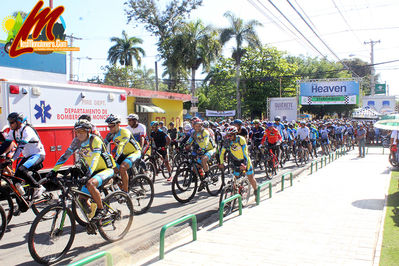 Clasico Del Casabe Moncion 2017 Grupo De Ciclistas de todo el pais, organizado por Los Moncioneros MTB Serie 42
