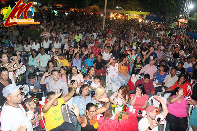 PresentaciÃ³n de ToÃ±o Rosario cortesÃ­a de la Cooperativa Mamoncito Inc.  En las fiestas patronales San Antonio de Padua 2017 MonciÃ³n 14-6-2017
