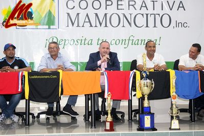 Rueda De Prensa De La 9na Copa de Baloncesto Moncionero Cooperativa Mamoncito 2017 , Dedicada al SeÃ±or Franklin Torres Taveras
