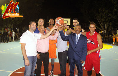 Ceremonia Inaugural 9na Copa de Baloncesto Moncionero 11-8- 2017
