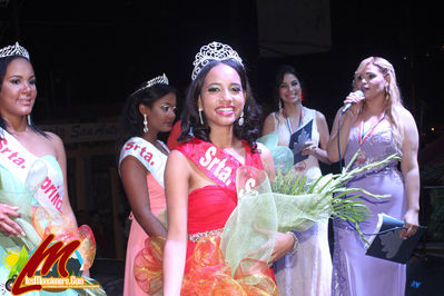 Eleccion y Coronacion de la Reina y Su Corte San Antonio De Padua 2016 - Diana Peralta Reina - Estheimy ViÃ±as Vi Reina - Elisa Maria Batista - Princesa - Carolina Paola Rodriguez - Princesa - Enilca Basilio - Princesa
