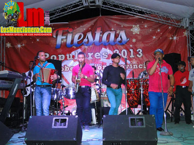 Fiestas Populares Moncion 2013 Guiri Mambo Y Rafelys Rosario 28-12-2013
