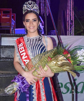 Elaine RodrÃ­guez, Reina De Las Patronales San Antonio De Padua 2018 Del Municipio De MonciÃ³n
