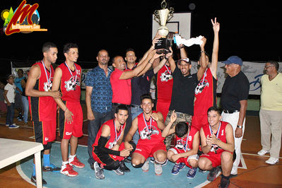 Final 8va Copa Baloncesto Moncionero 2016 , Equipo De Cepillo Campeon - Las Flores Sub Campeon y Entrega De Trofeos a Jugadores Destacados Del Torneo
