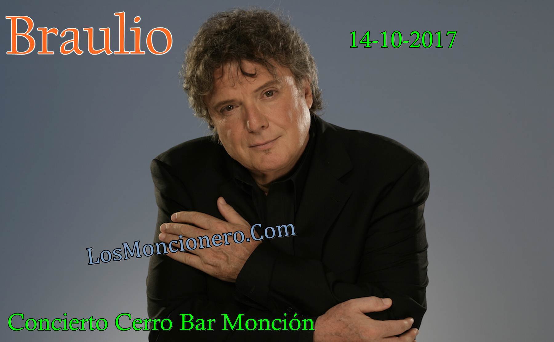 Braulio En Concierto En El Cerro Bar Moncion 14-10-2017